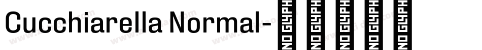 Cucchiarella Normal字体转换